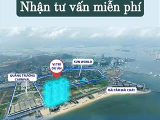 Sở hữu căn hộ ngay giữa trung tâm du lịch bãi cháy  cách bãi tắm 3 bước chân