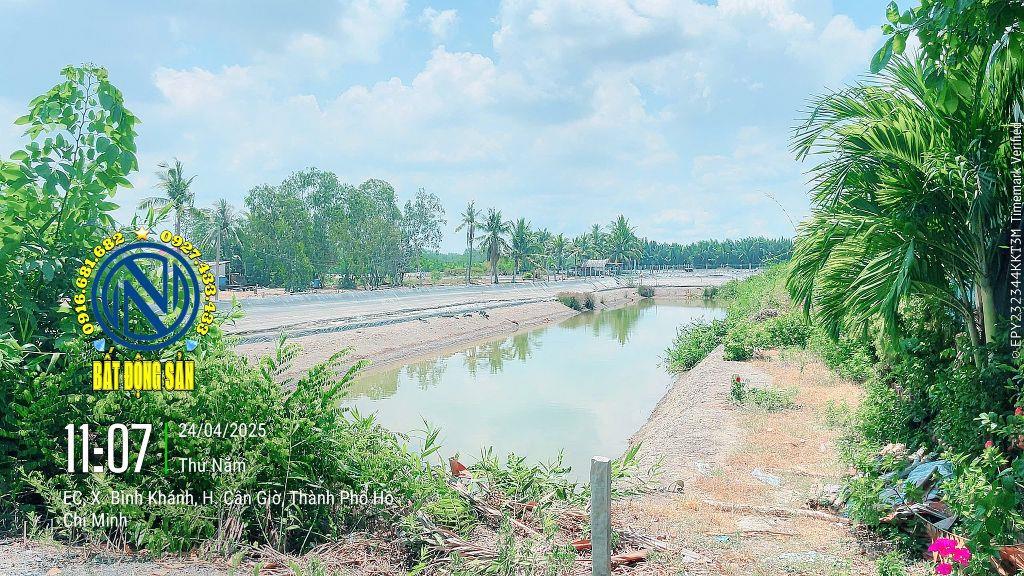 1000m đường EC có 400 đất ở, bình khánh, cần giờ, bán 10 tỷ