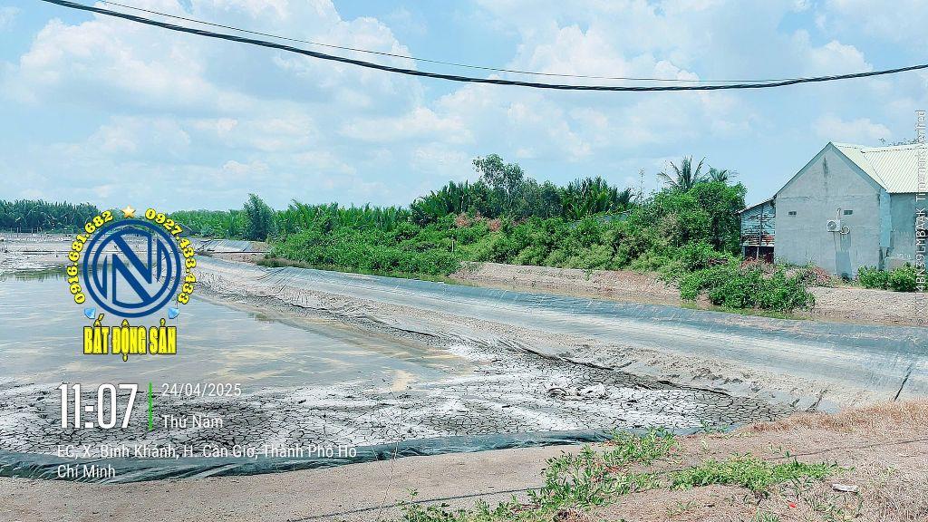 1000m đường EC có 400 đất ở, bình khánh, cần giờ, bán 10 tỷ
