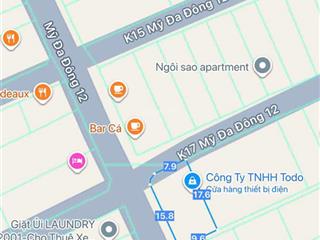 Siêu vip cặp góc 3 mặt tiền mỹ đa đông 12 phố tây an thượng sát biển mỹ khê, giá 35tỷ5 tốt