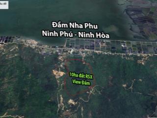 Bán 10ha đất view đầm nha phu tại xã ninh phú, ninh hòa, khánh hoà