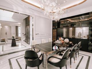 Bán biệt thự khu k ciputra  tây hồ, lô góc 330m2 4 tầng sân vườn hồ cá full nội thất ở ngay, 1xxtỷ