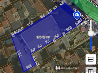 Bán đất mặt phố, lạc long quân, âu cơ, tây hồ, 1000m2, mt18m, lô góc 3 mặt thoáng, 340tr/m2, 3xxtỷ.