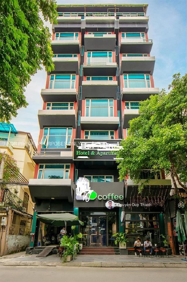 Bán nhà mp xuân thủy, cầu giấy, tòa k.sạn,apartment, 130m2, 8tầng,mt10m,7xtỷ, dt cho thuê 2.5tỷ/năm
