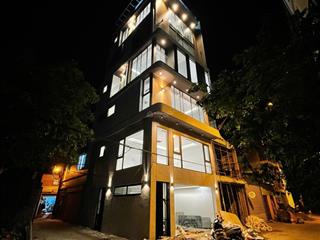 Hiếm! bán nhà khu tđc x6 thạch bàn, 60m2, 7 tầng, lô góc, thang máy, vỉa hè, ô tô tránh, view hồ!
