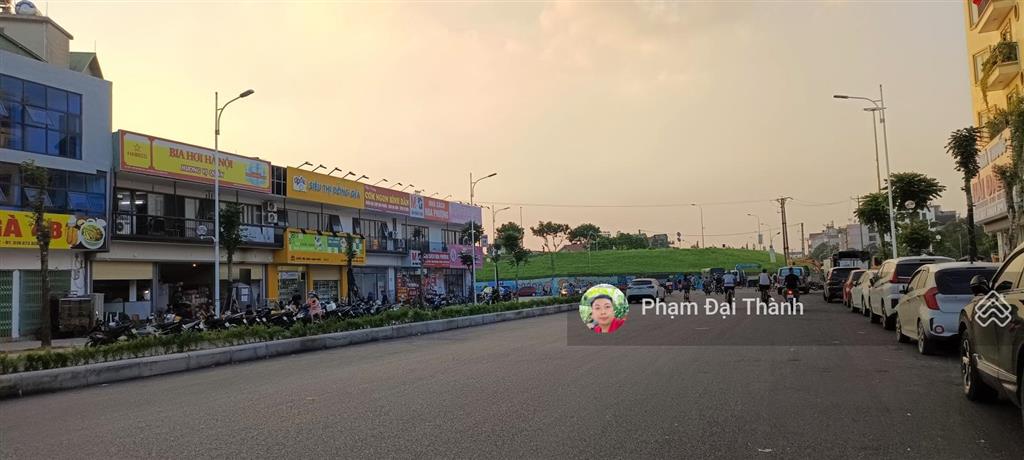 Bán đất phố nguyễn gia bồng, dt 84m2 x mt rộng, view công viên, 3 bước ra chợ ngọc thuỵ