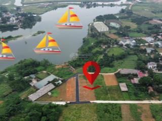 2,5 tỷ anh chị có ngay 100 m full thổ cư mặt tiền rộng 6m. nằm trong khu công nghệ cao hoà lạc