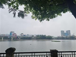Siêu phẩm mặt phố view hồ đỉnh cao  7 tầng thang máy  mặt phố mai anh tuấn  đống đa