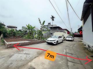 Bán lô góc 64m2 đất tại sơn tây, đất ở đô thị, đường ô tô tránh nhau, ngay cạnh ql 32