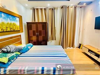 Gấp bán hẻm xe hơi khu phân lô sát mặt tiền p.8 gò vấp  4x14m  4 tầng  4pn 5wc  full nội thất