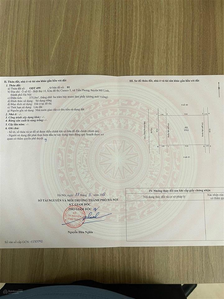 Độc quyền phân phối đất nền lk và bt kđt hà phong, mê linh. sổ đỏ chính chủ, cam kết giá rẻ nhất tt