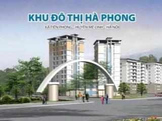 Chính chủ cần bán đất nền biệt thự 300m2 kđt hà phong.sổ đỏ chính chủ, vị trí cực đẹp giá 48,5tr/m2