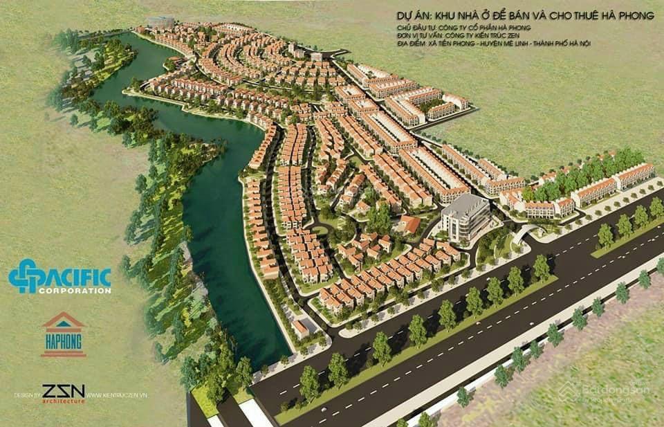 Chính chủ cần bán lô biệt thự view sông kđt hà phong, sổ đỏ sang tên ngay, dt 300m2, có nhà thô