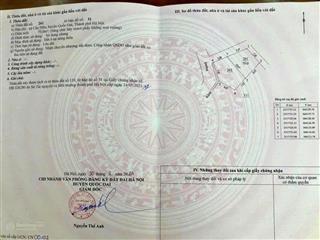 Chính chủ bán 70m đất cấn hữu quốc oai hà nội giá 42tr met.