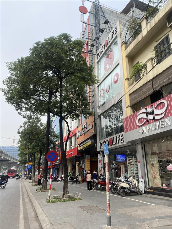 Bán nhà mp hồ tùng mậu, dt 65m2 x 7 tầng thang máy chốt 28 tỷ, vỉa hè mp kd ngon và 1 mặt ngõ ô tô