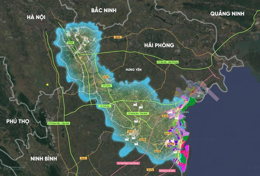 Cần bán ô đất đối diện nhà máy lắp ráp ô tô tasco thuộc đất đấu gần tiền hải star city 097567653