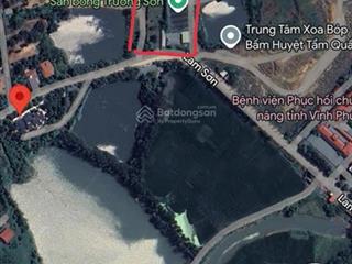 Bán 3100m2 mặt đường lam sơn tp vĩnh yên cũ, sổ đỏ chính chủ, đường rộng 25m  0975 676 ***