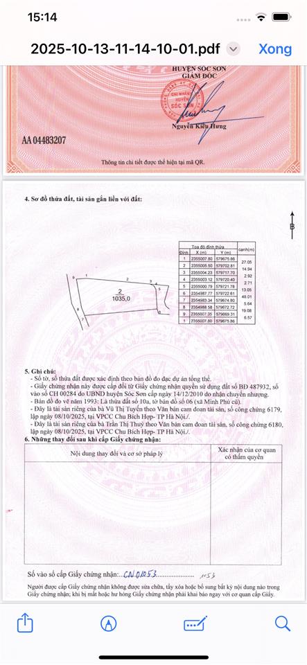 Bán mảnh đất diện tích 100 m2 gần khu công nghiệp sạch kim anh, hà nội