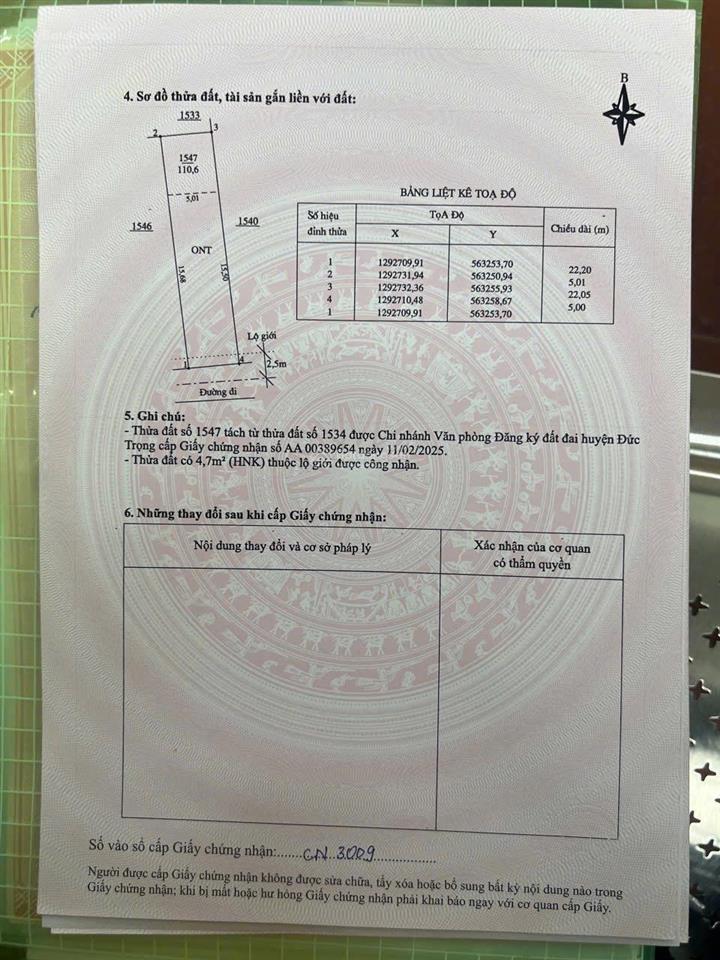 Chỉ 950tr có ngay lô đất cách ql20 tầm 500m. tại phú hội, đức trọng.