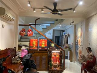 Nhà đẹp mtnb bình phú 1, 4 x 12m, 3 tầng, đi bộ ra công viên bình phú, metro, chợ hồ trọng quý