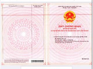 Chính chủ cần bán đất giá tốt tại xã phước đồng chỉ 1 tỷ 600 triệu
