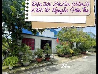 Bán kho xưởng đang hoạt động 600m2 full thổ cư vị trí đẹp nhất nhì khu long thới nhà bè