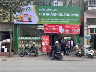 Cho thuê nhà mặt phố. sn 376 cao thắng, hạ long, quảng ninh 700m2, 45k/1m2