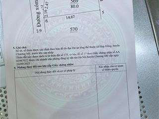 Bán đất tại xã hợp đồng, chương mỹ, hà nội, 2,8 tỷ, 80 m2  giá cực chất