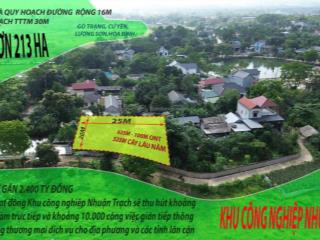 Bán đất đẹp gò trạng, xã cư yên, huyện lương sơn, tỉnh hòa bình  quy hoạch đường 16m