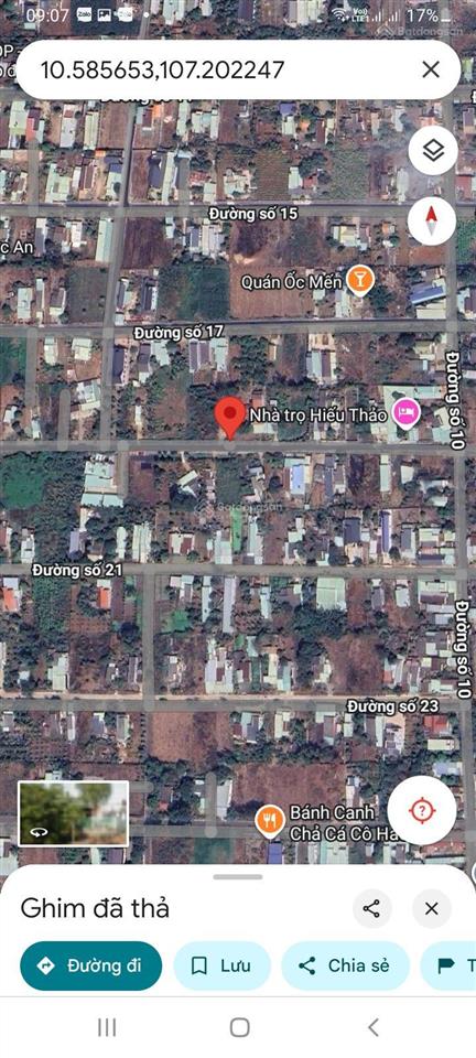 Bán đất tại đường 19, nghĩa thành, châu đức, bà rịa vũng tàu, giá siêu hời 2,3 tỷ, 426,3 m2