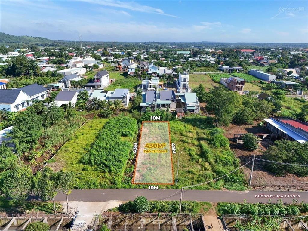 Bán đất tại đường 19, nghĩa thành, châu đức, bà rịa vũng tàu, giá siêu hời 2,3 tỷ, 426,3 m2