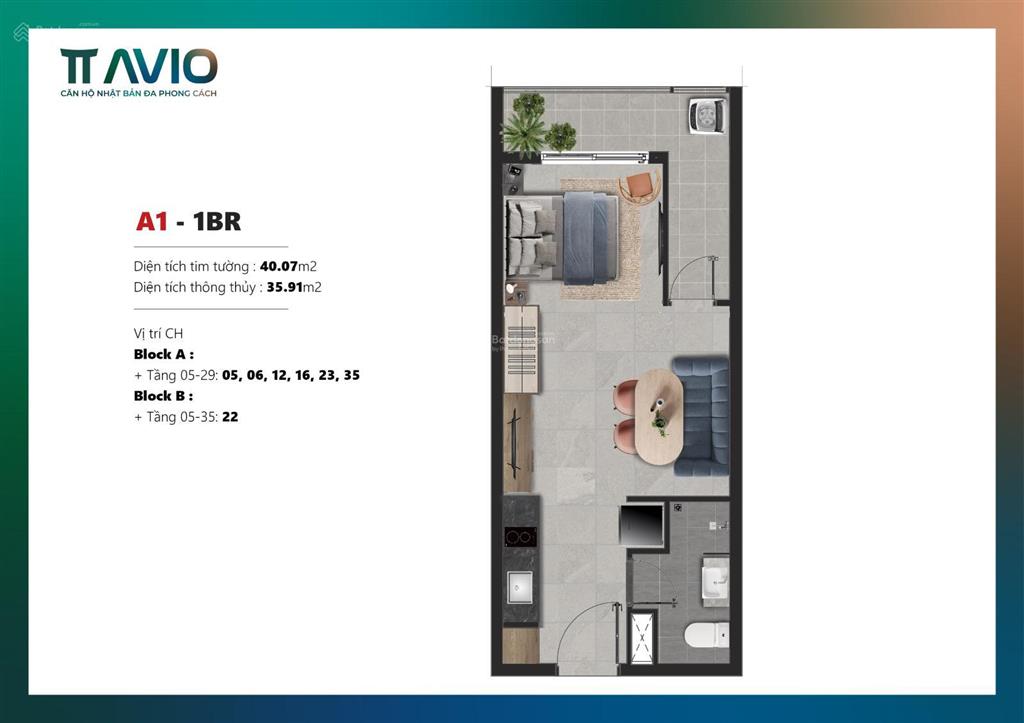 Căn hộ tt avio thanh toán 9.9tr/tháng, cạnh vincom dĩ an, sở hữu 89 tiện ích, nội thất cao cấp