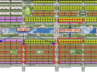 Lô góc, villa mặt sông chính thức đã có giá trần.  0919 561 ***