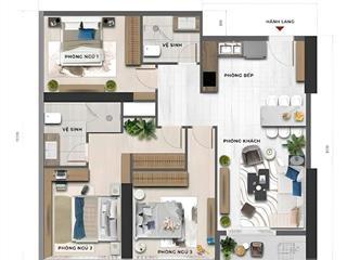 Quỹ căn đẹp căn hộ 3n hướng đông nam view trọn thành phố sun feliza suites. 0919 561 ***