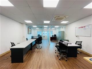Cho thuê văn phòng 80m2 tại 108 nguyễn trãi  gần royal city, view ban công thoáng, full nội thất
