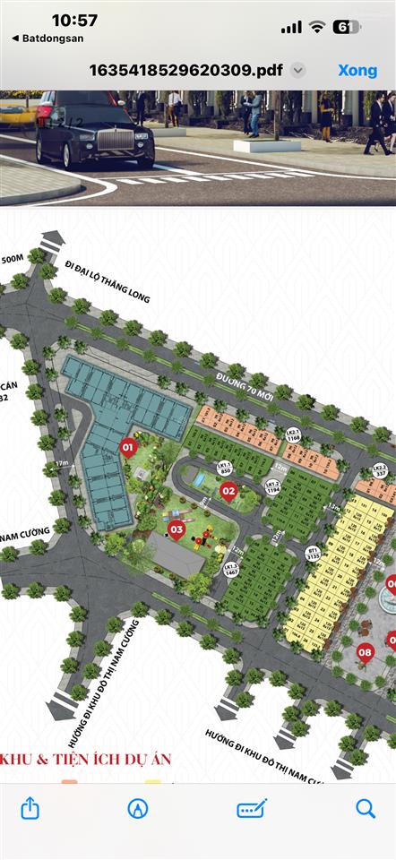 Bán liền kề tại flc premier parc đại mỗ trái tim paris