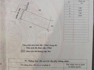 Lô đất đẹp 150m2 ngang 7.2m cách mặt biển dốc lết chỉ 300m