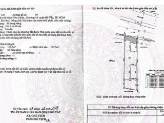 Bán dãy trọ 14 phòng tại 237/33/155 phạm văn chiêu. p. 14. giá 21 tỷ. (đơn giá chỉ 78 triệu/m2)