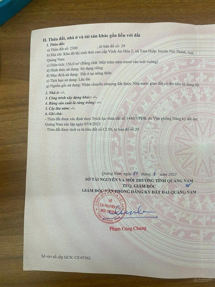 Bán đất nền dự án kđt vịnh an hòa, đường 19m5, diện tích 156m2 trục thông sát vịnh