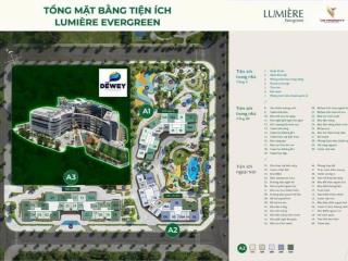 Bán gấp 3pn, 2wc, 82m2 giá 7,41 tỷ bao phí tại lumiere evergreen  0974 690 ***