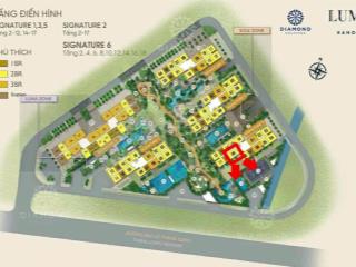 (căn hoa hậu) bán gấp 2pn, 2wc 74m2 tòa s3 ban công đn giá 6,58 tỷ bao phí lumi hanoi  0974 690 ***