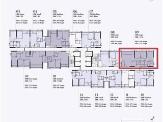 Bán gấp 3pn, 2wc 107m2 toà e1 giá 10,2 tỷ bao phí ở lumi hanoi  vinhomes smart city  0974 690 ***