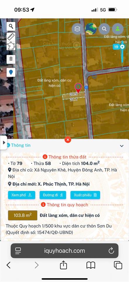 Rẻ nhất thị trường 100m2 sơn du  phúc thịnh  hà nội