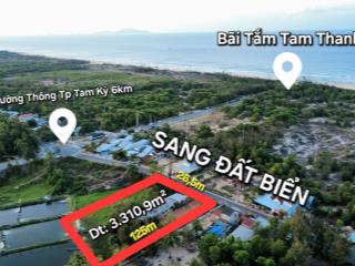 Lô đất biển to như cánh đồng giá mềm như bánh tráng! chỉ 2tr8/m²