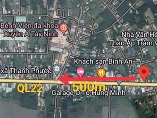 Bán đất đẹp tại quốc lộ 22b, gò dầu, tây ninh, 1,55 tỷ, 127m2, nhiều tiện ích