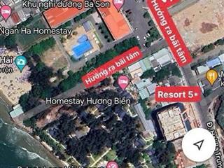 Đất mặt tiền hai bà trưng  tt long hải tphcm kinh doanh buôn bán sầm uất đối diện khu nghỉ d