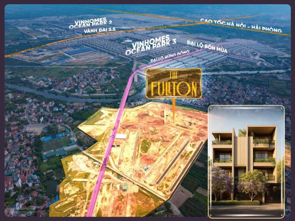 Biệt thự compound the fullton  vinhomes ocean park 3, dt lớn 90m2, đầy đủ tiện ích