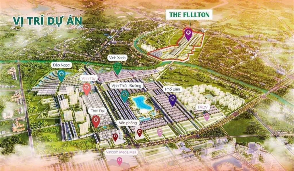 Tứ lập vip 150m2 thiết kế siêu đẹp, full tiện ích tại the fullton  vhop3