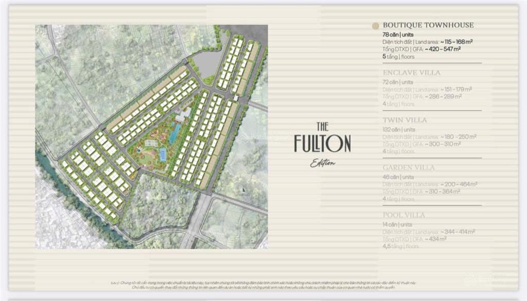 Mở bán biệt thự the fullton vinhomes ocean park 3, sản phẩm cao cấp từ capitaland