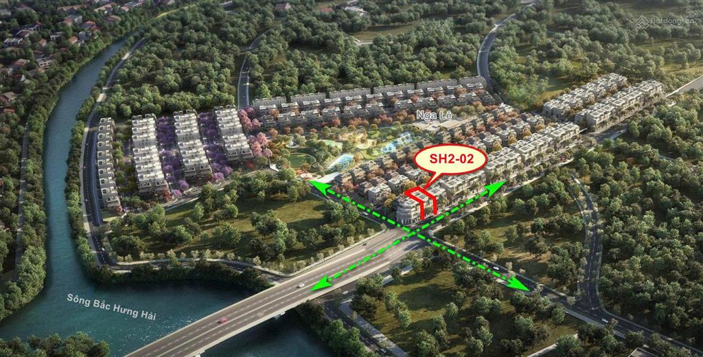 Suất ngoại giao liền kề 115m2 the fullton ngay trục chính, đầu hồi, áp góc, giáp tiện ích full